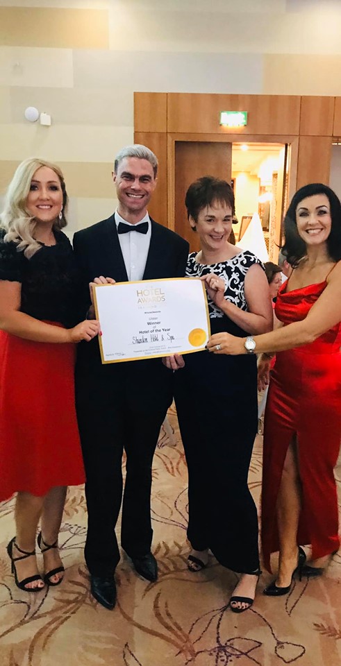Shandon Hotel & Spa, Regional winner of ‘Hotel of the Year’ at the hotel awards Ireland